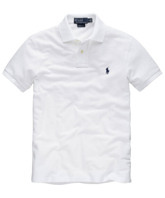 

Рубашка поло с короткими рукавами Polo Ralph Lauren, белый