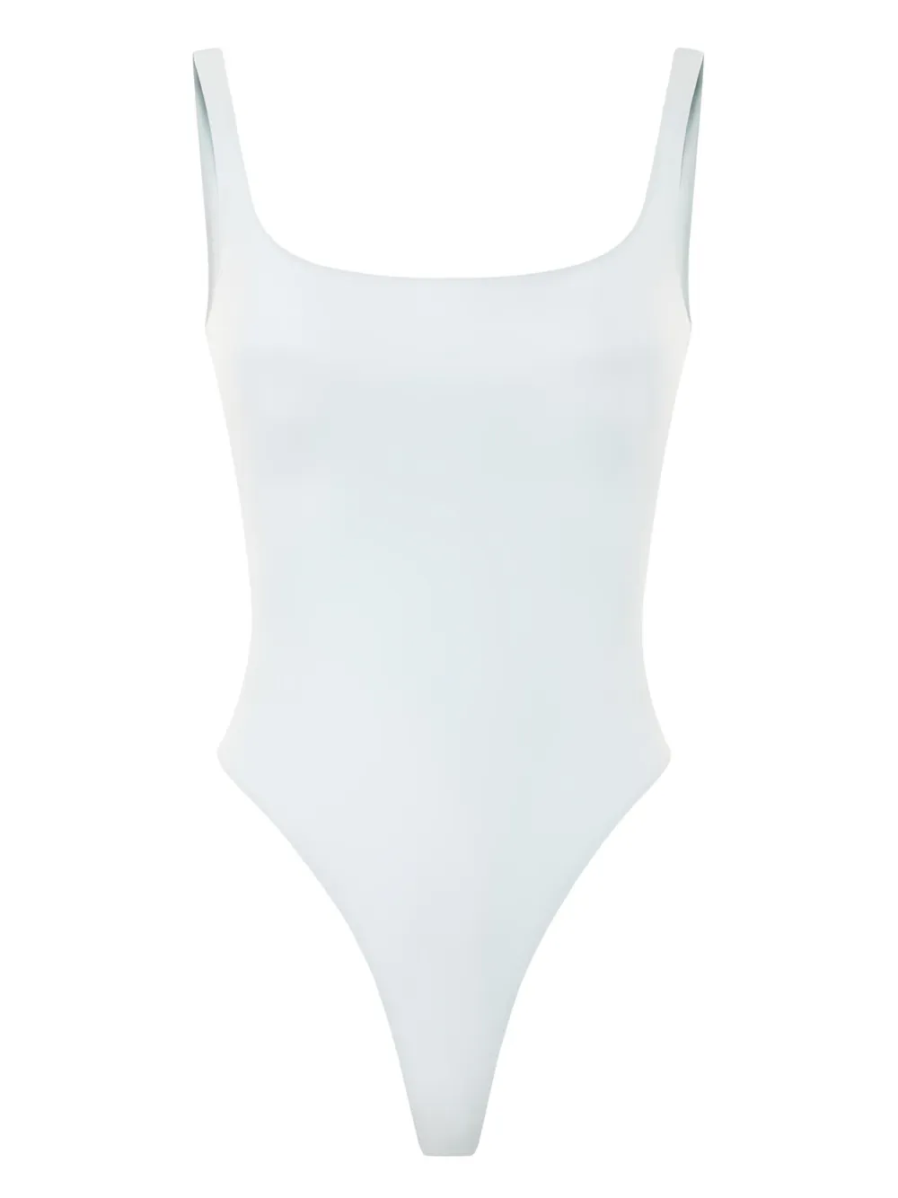 

Боди с квадратным вырезом Elisabetta Franchi, синий