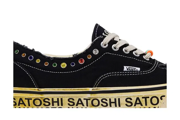 Кроссовки Satoshi Nakamoto x Vans Era 95, черный — фото 2