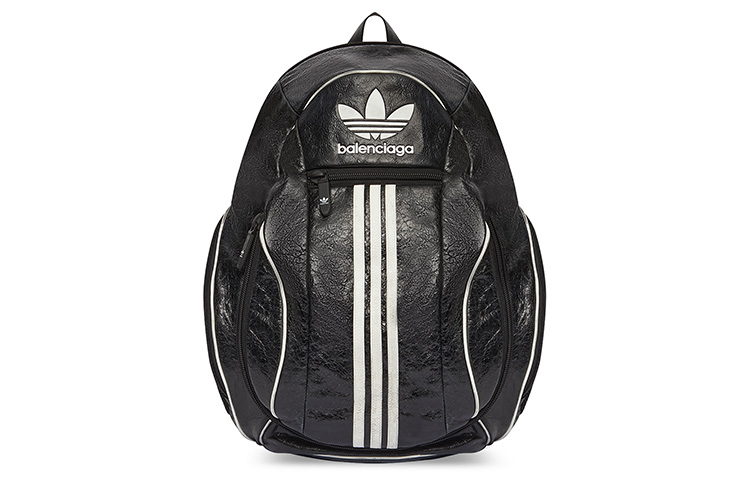 

Balenciaga Большой рюкзак Adidas черно-белый