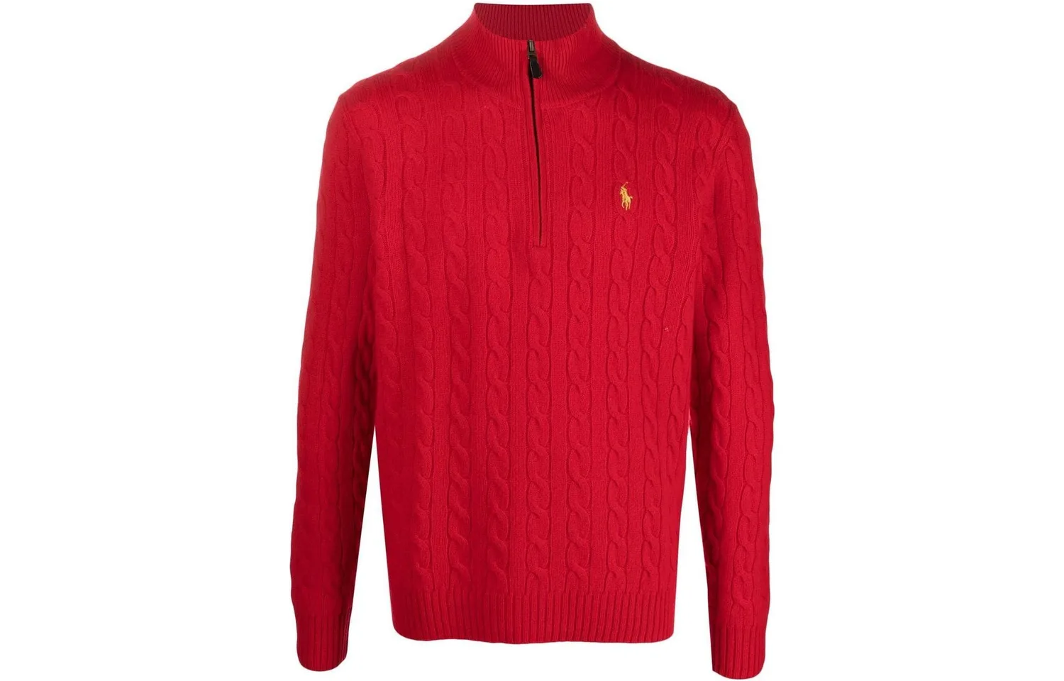 Polo Ralph Lauren Красный кашемировый свитер мужской SS23