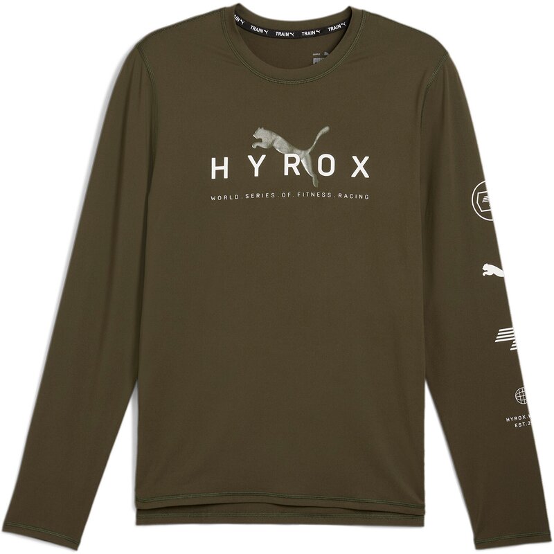 

Футболка hyrox x run cloudspun Puma, зеленый