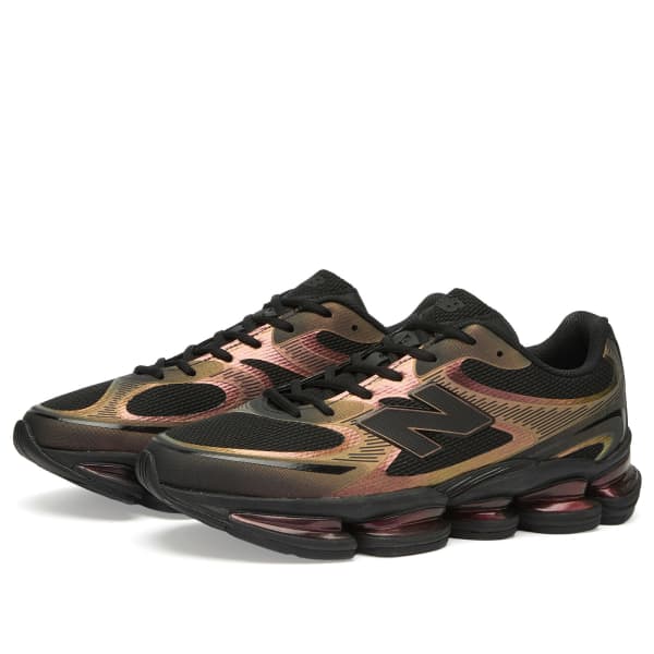 Кроссовки 2000 года New Balance, iridescent / черный — фото 2