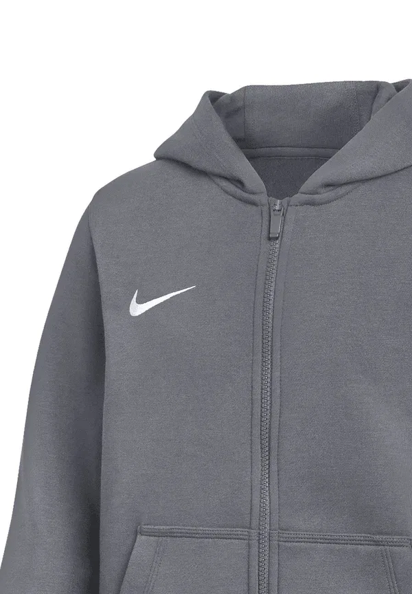 Толстовка Nike Performance Park 26 Kapuzen Fussball Zip Up, серо-белая — фото 3