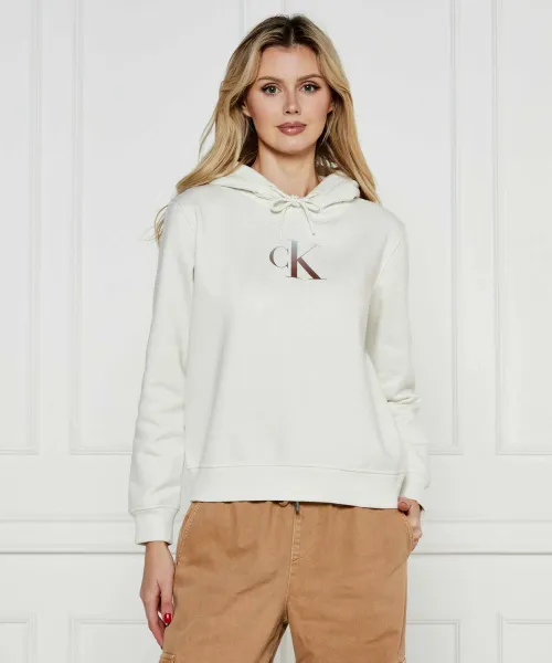 

Толстовка Regular fit Calvin Klein Jeans, бежевый
