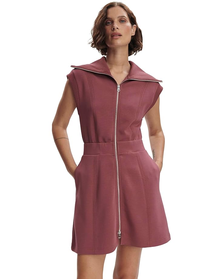 

Платье Varley Rebecca Zip Through Dress, цвет Wild Rhubarb