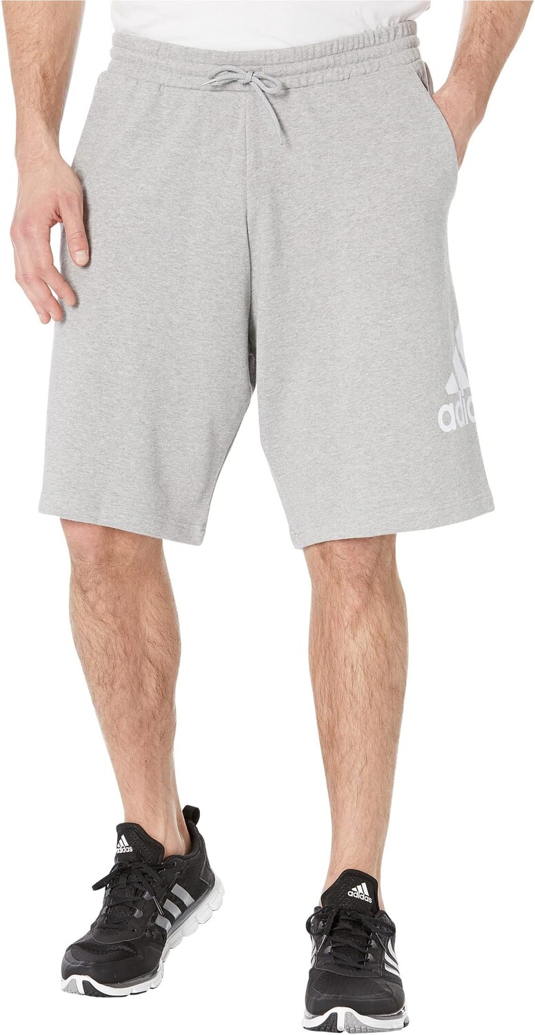 

Шорты Adidas Essentials Big Logo French Terry Shorts, цвет Medium Grey Heather