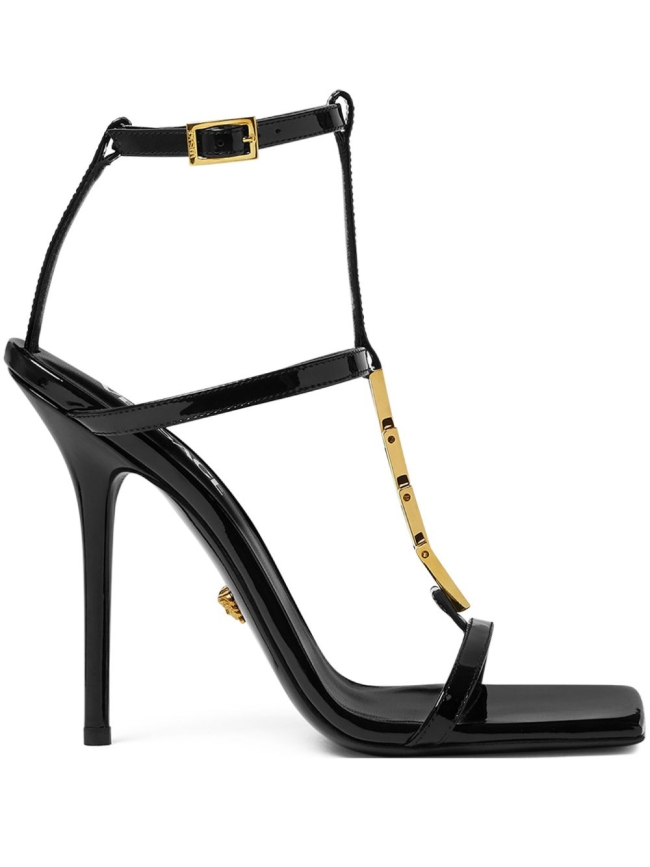 Versace босоножки V2025, черный