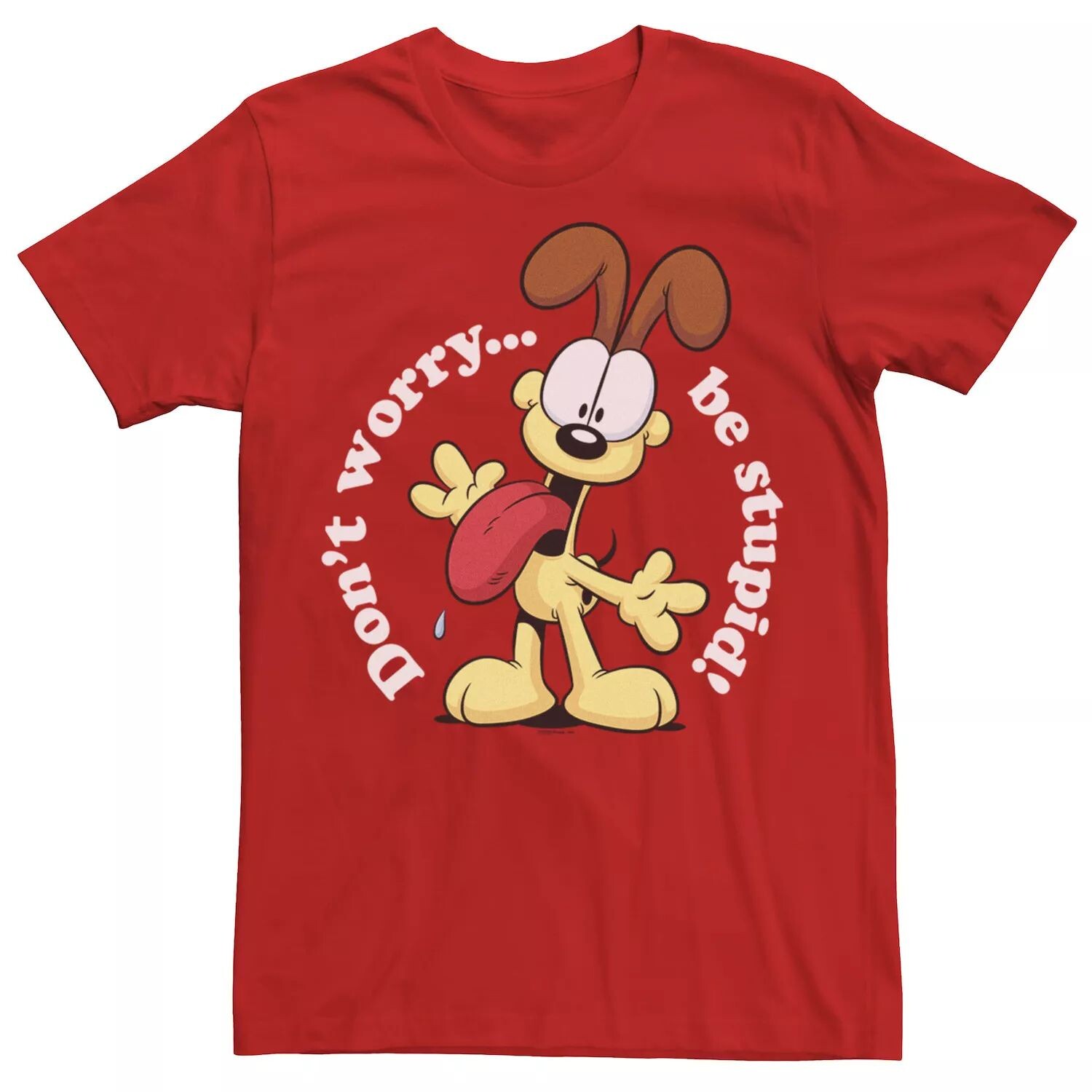 

Мужская футболка Garfield Be Stupid Licensed Character