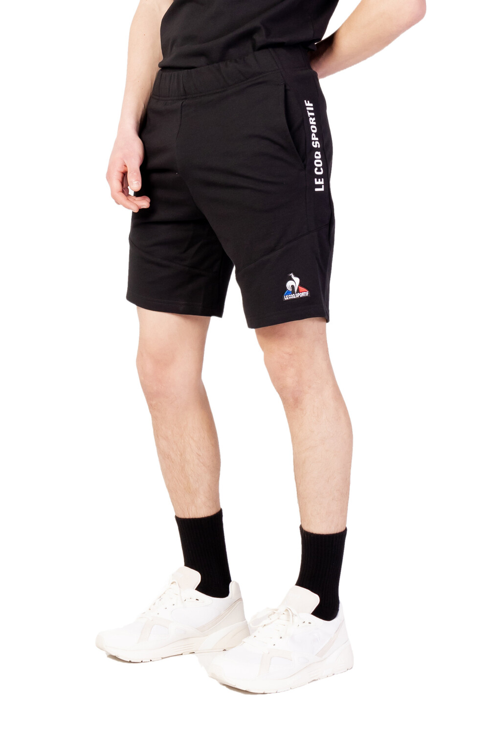 

Шорты Le Coq Sportif с логотипом, черный