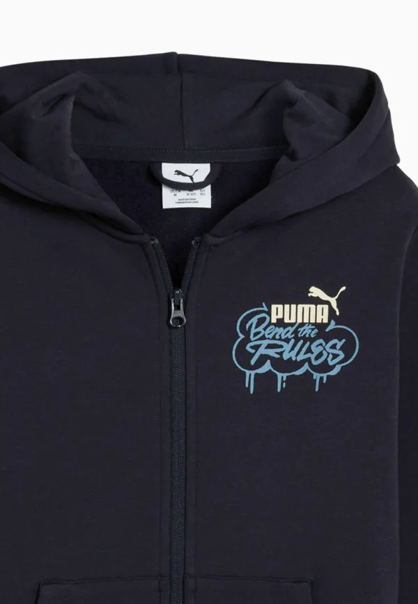 Толстовка на молнии Puma, New Navy — фото 3