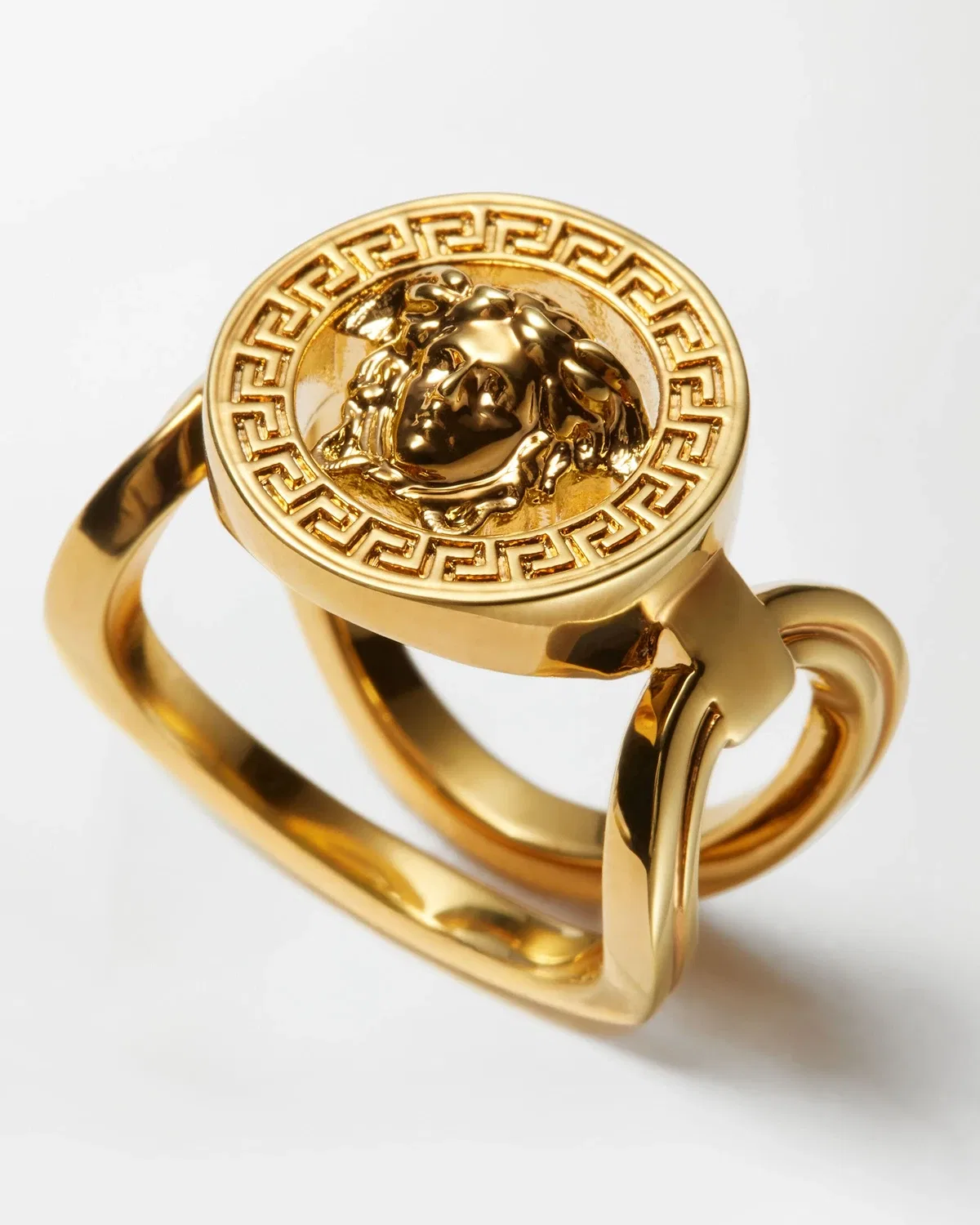 Кольцо Medusa '95 VERSACE, золотой — фото 3