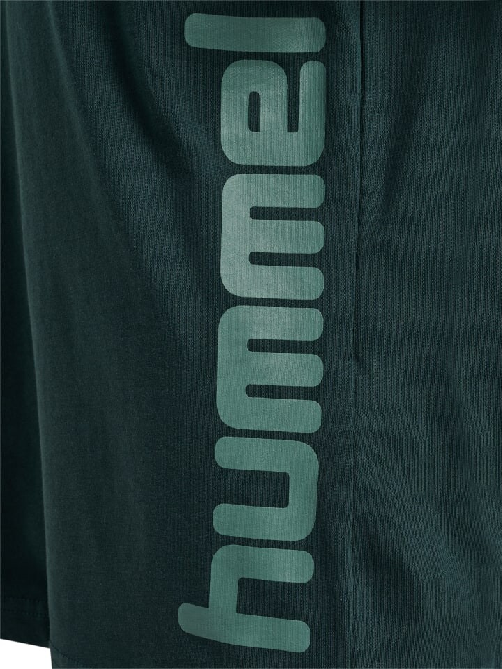 Футболка Hummel S/S Hmlprint Kinder, цвет green gables — фото 3