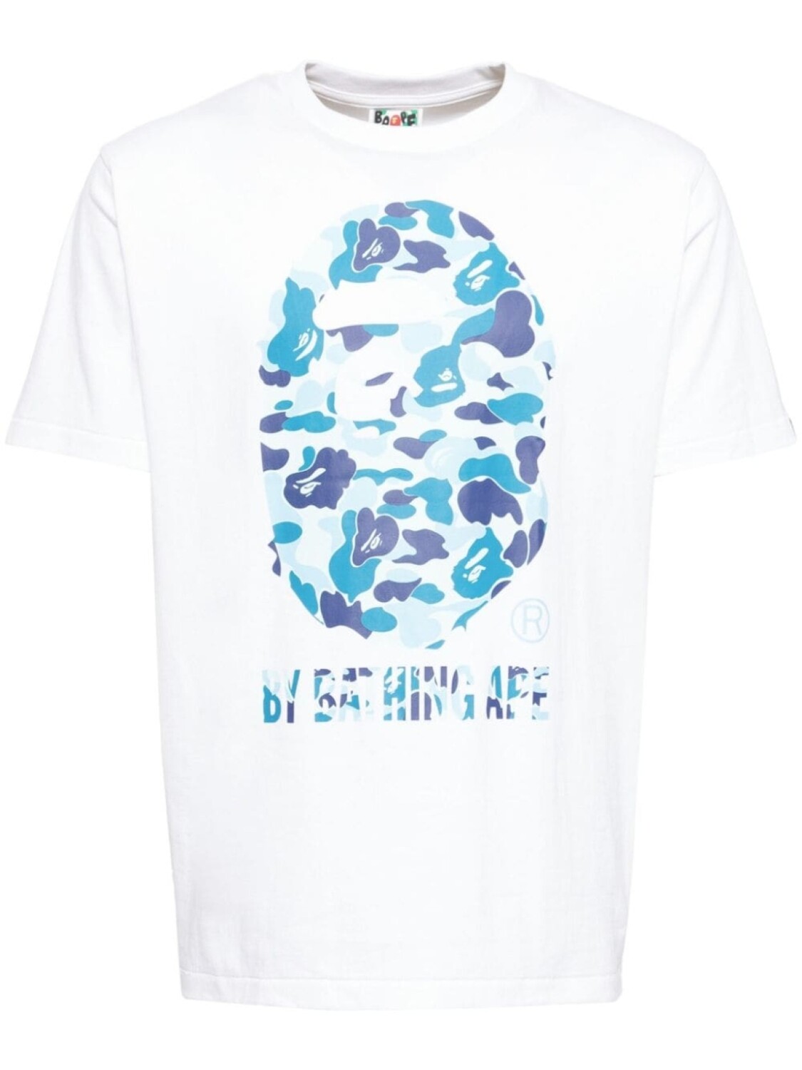 

A BATHING APE футболка с логотипом, белый