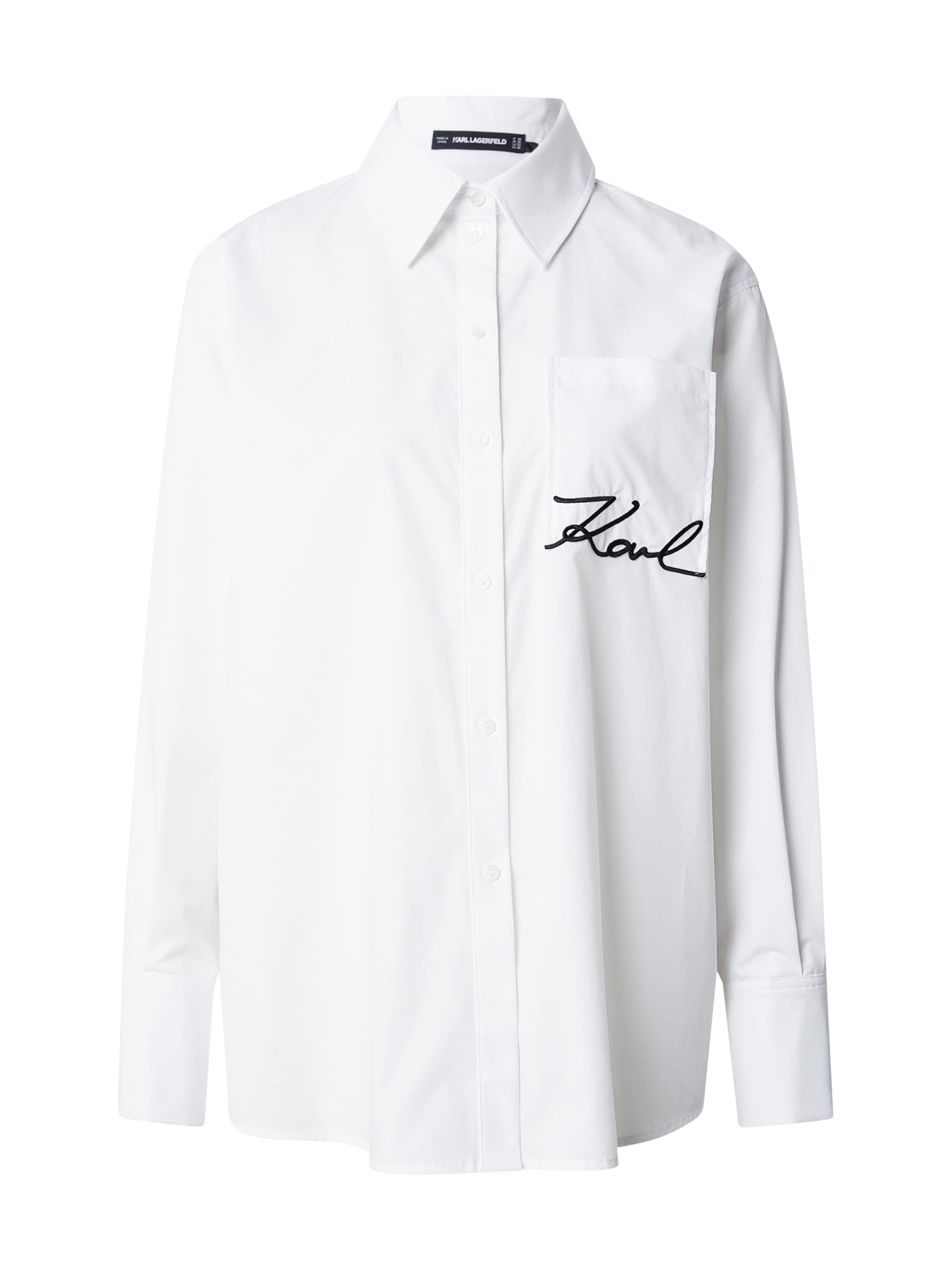 

Karl Lagerfeld Блузка в белом цвете