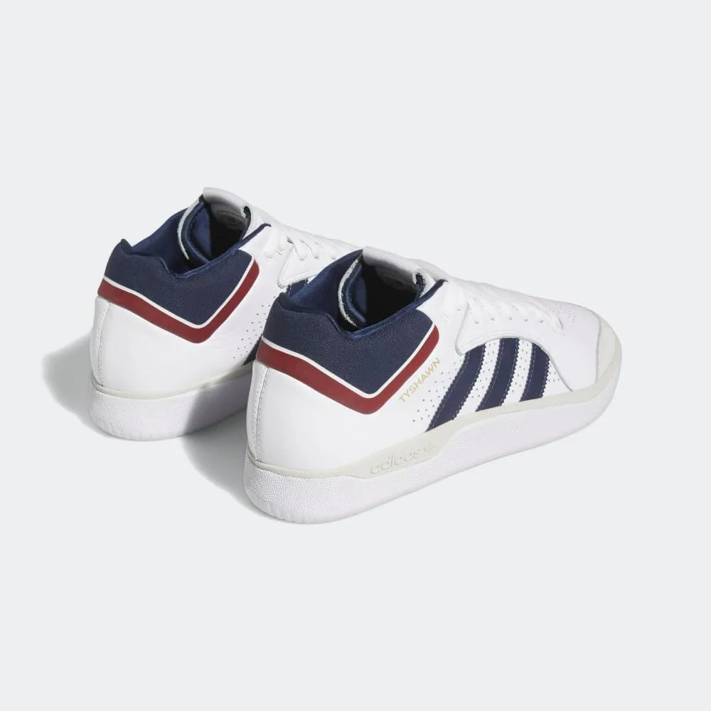 Мужские кроссовки для скейтбординга Adidas Tyshawn, белый — фото 3