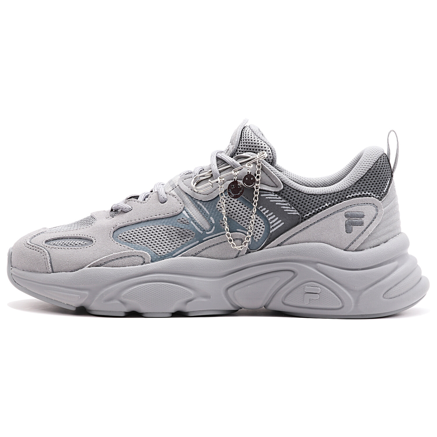

Кроссовки FILA Mars 2 Lifestyle Shoes Men Low-top Gray/Blue, серый/синий
