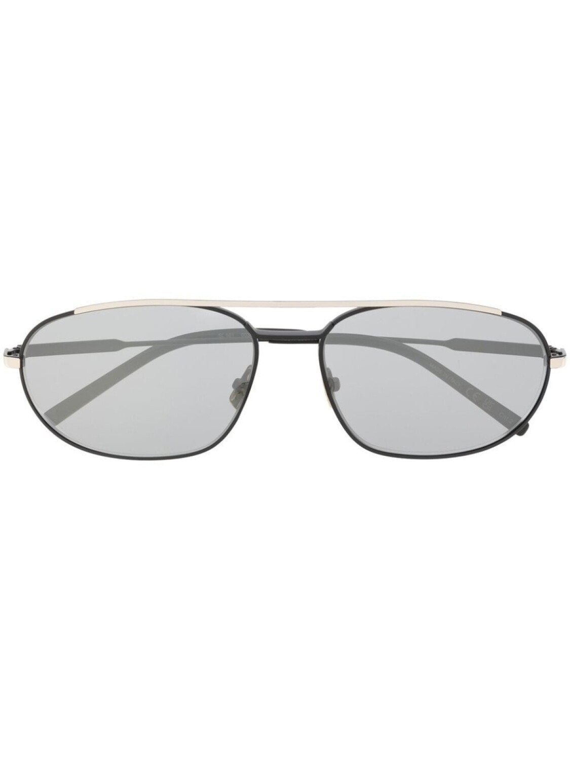 

Saint Laurent солнцезащитные очки-пилоты SL561, черный