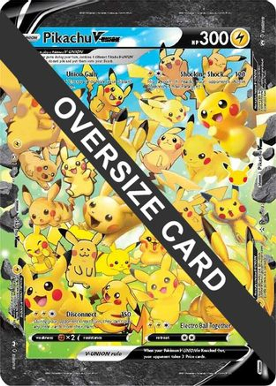 

Карточная игра Pikachu V-UNION - Jumbo Cards Holofoil