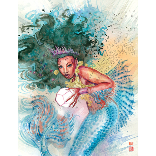 

Книга Aquarius Book Of Mer #1 Cover B Mack