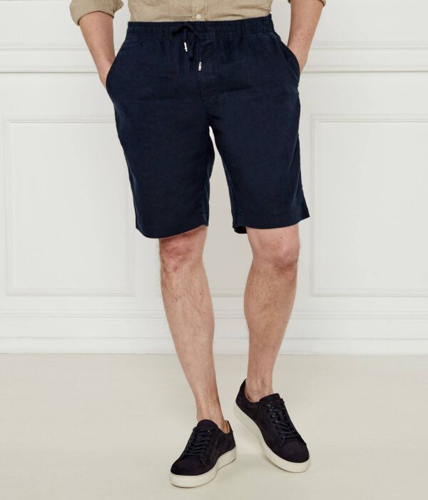 

Льняные шорты harlem po Regular fit Tommy Hilfiger, синий