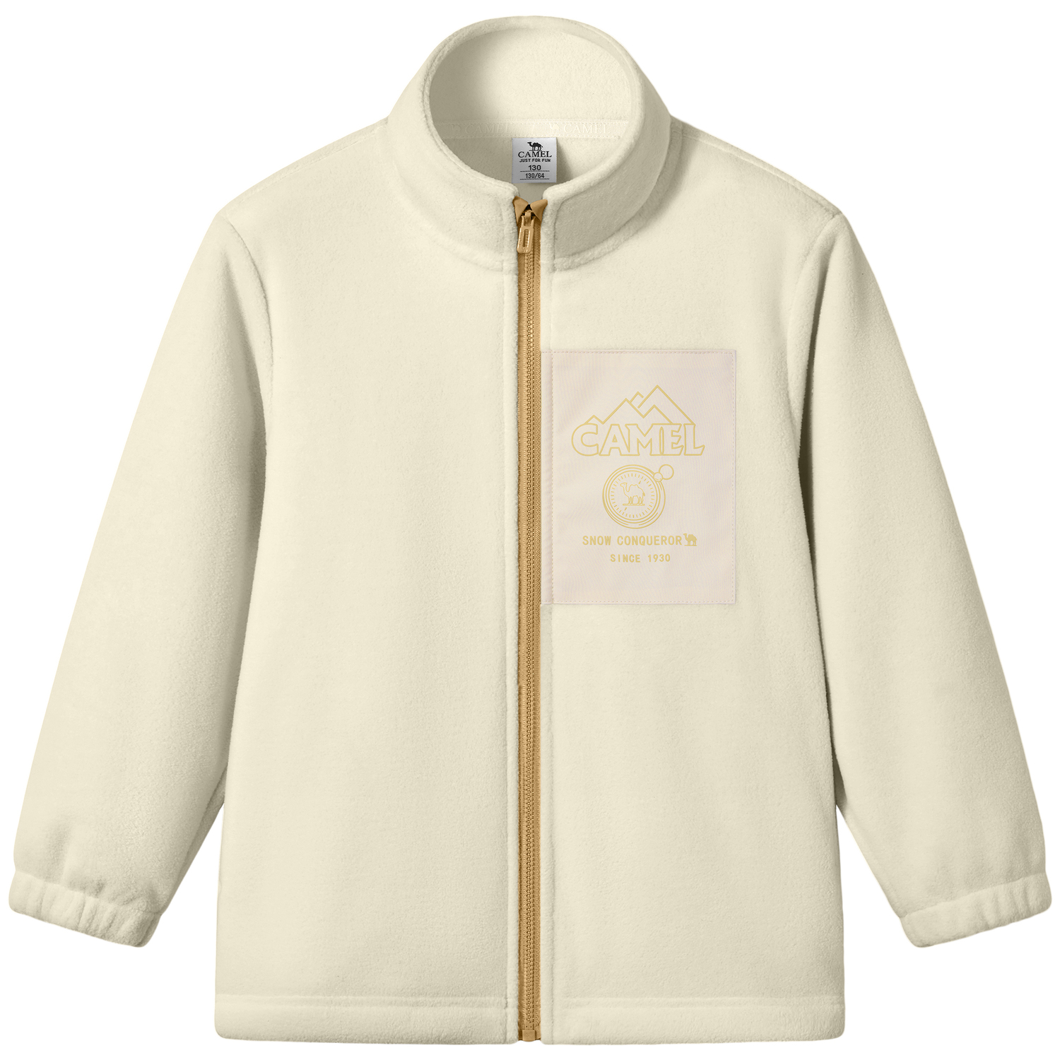 Детская флисовая куртка Kids' CAMEL, gardenia розовый terracotta — фото 3