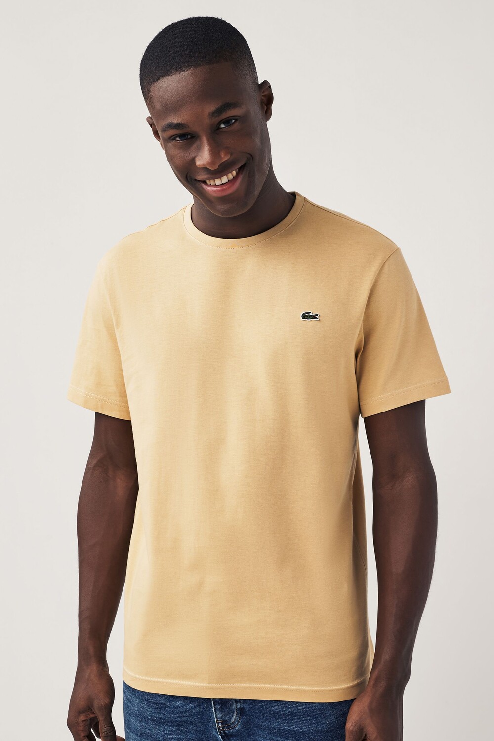 

Спортивная футболка обычного кроя Lacoste, коричневый