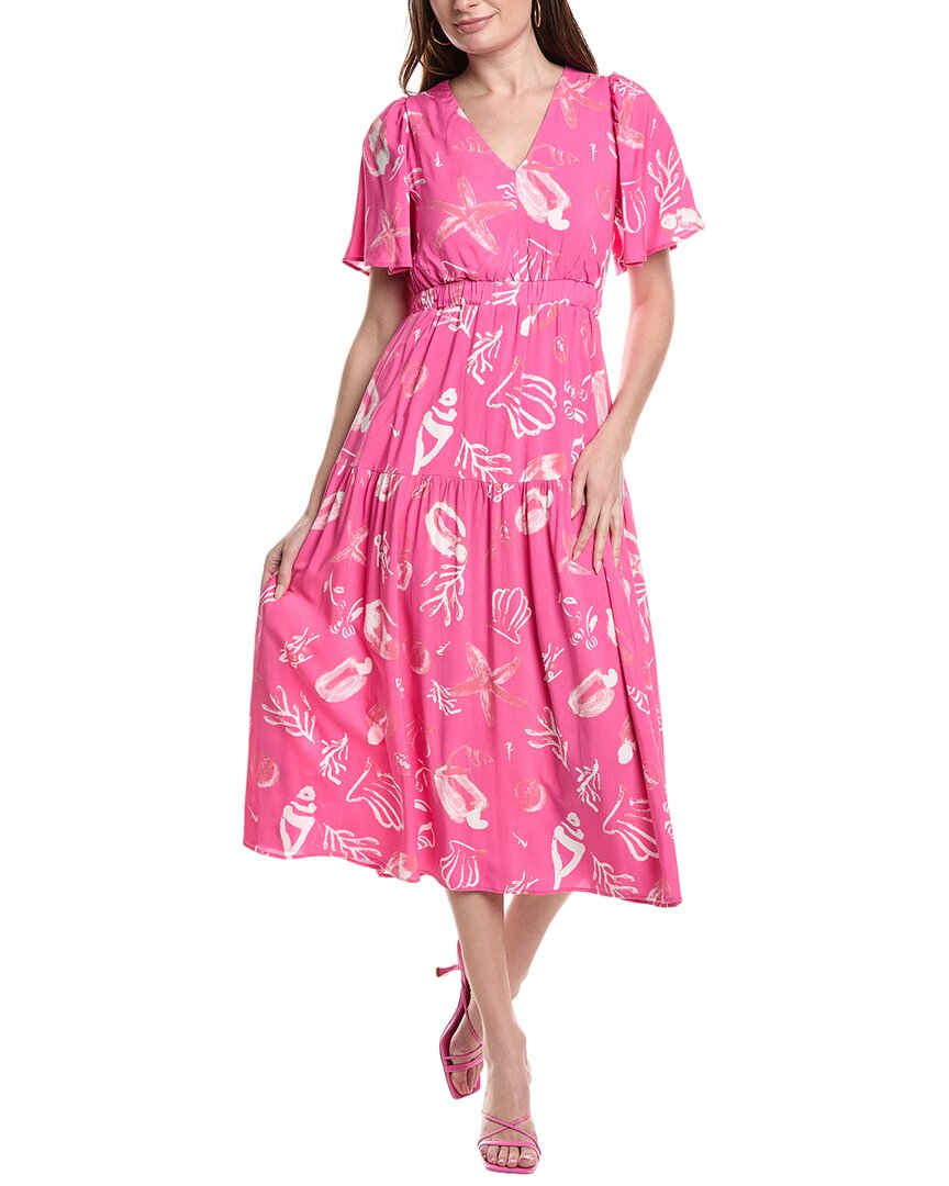 

Платье Midi Maison Maar, розовый