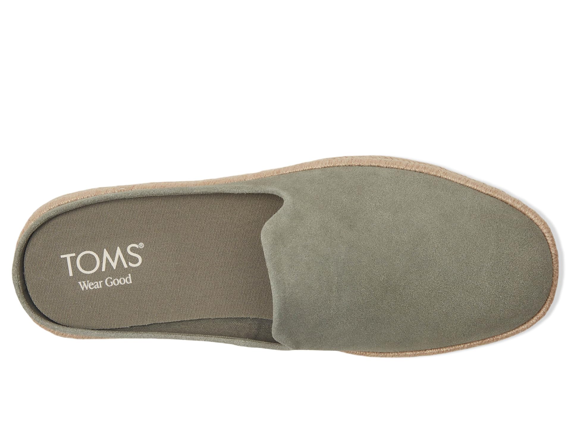 Туфли TOMS Santiago Mule, цвет Vetiver Grey — фото 2