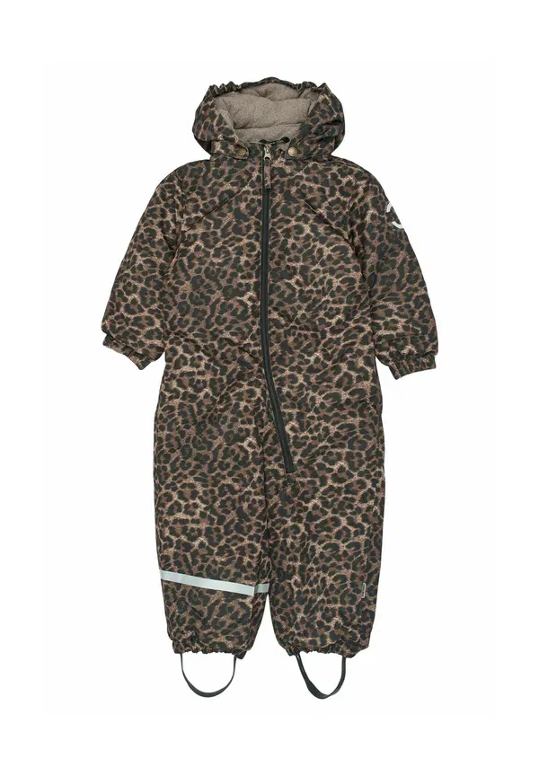 Комбинезон зимний Mikk-Line aop snowsuit, леопардовый — фото 2