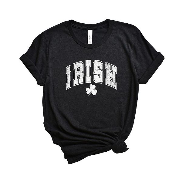 

Футболка с принтом Irish varsity grunge Simply Sage Market, Black