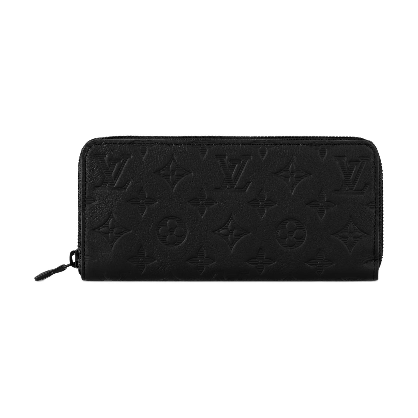 

LOUIS VUITTON Кожаный кошелек Zippy Cow Unisex Black