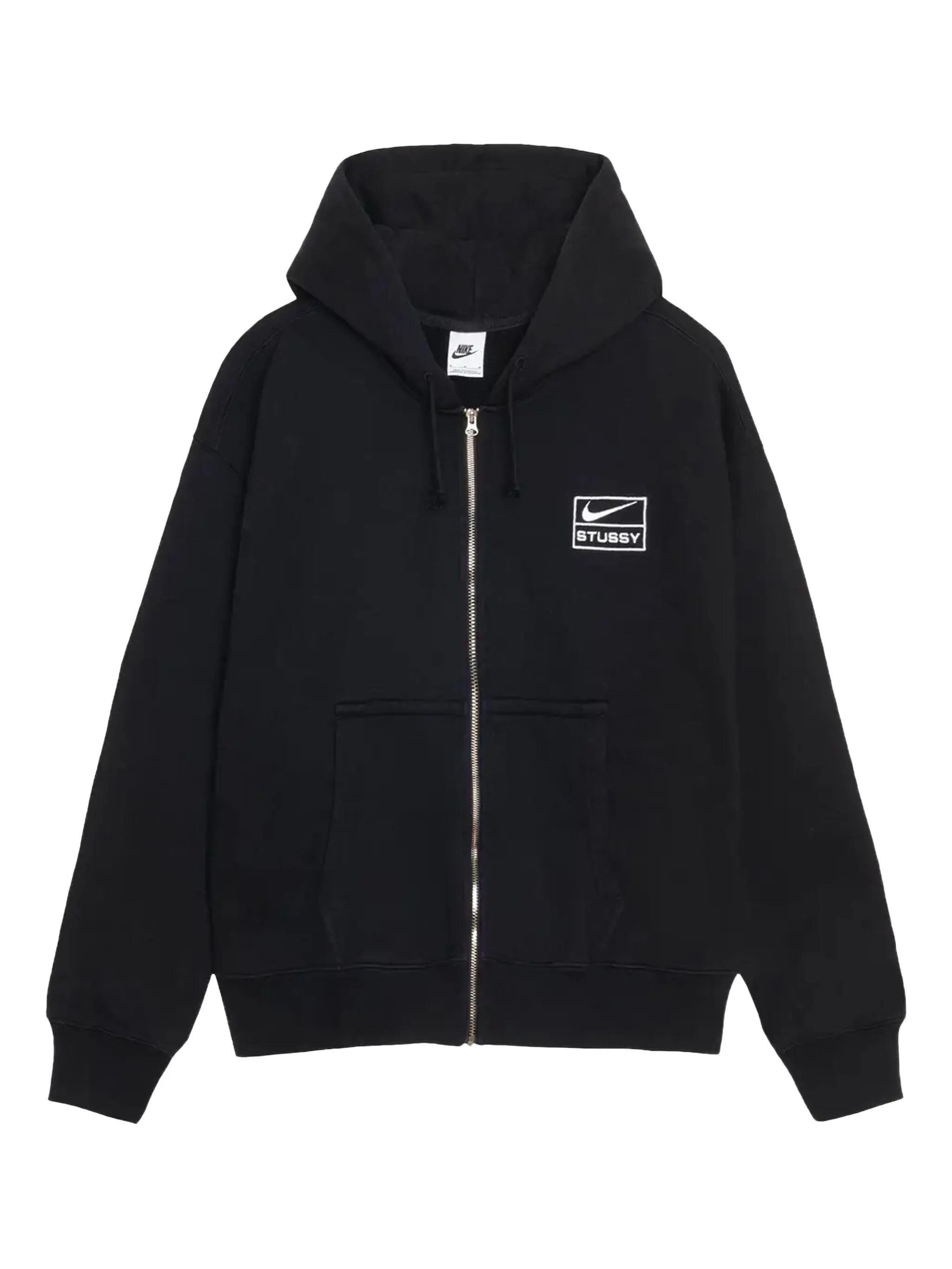 

Худи на молнии из коллаборации с Nike Stüssy, черный