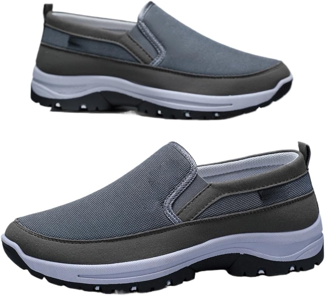 

Мужские повседневные туфли Hhhchpm, кроссовки, лоферы, удобная обувь для ходьбы, для бизнеса, офиса, работы и торжественных случаев, серый