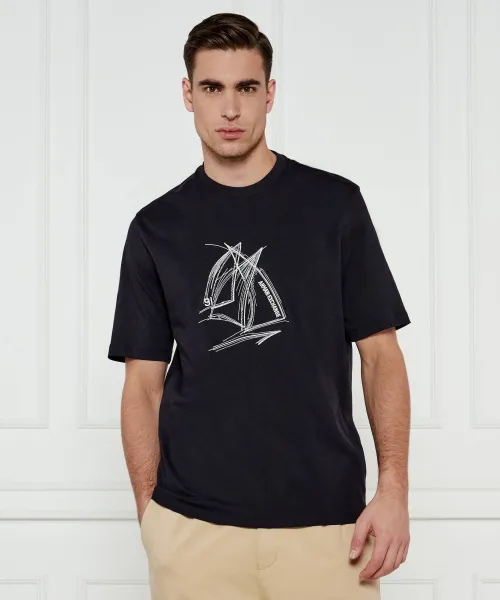 

Футболка Regular fit Armani Exchange, синий