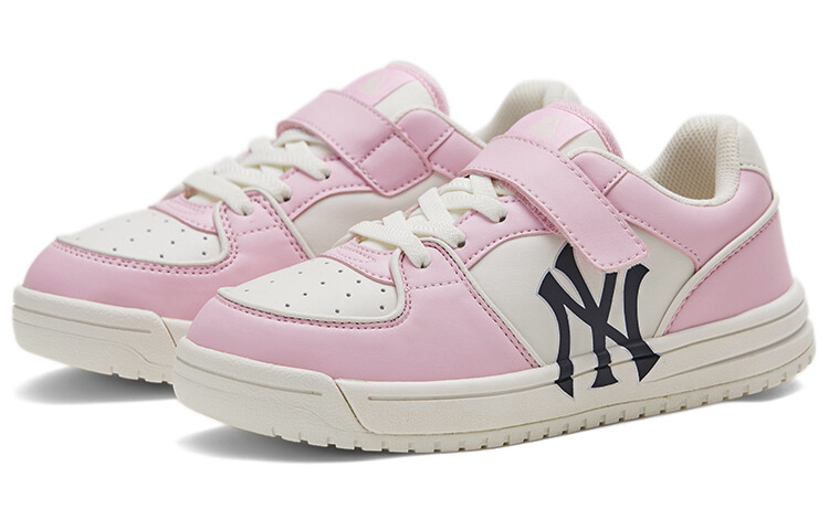 Детские кроссовки для скейтбординга Chunky Liner Kids Low-Top Pink Mlb, розовый — фото 3
