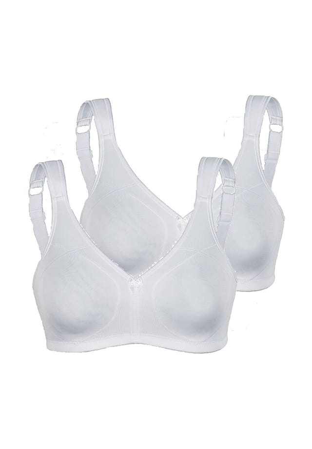

Спортивные бюстгальтеры Soft-Bra 2 шт. в упаковке Sassa, белый