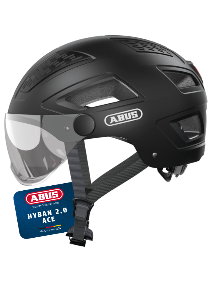 

ABUS Велосипедный шлем Hyban 2.0 ACE, бархатно-черный