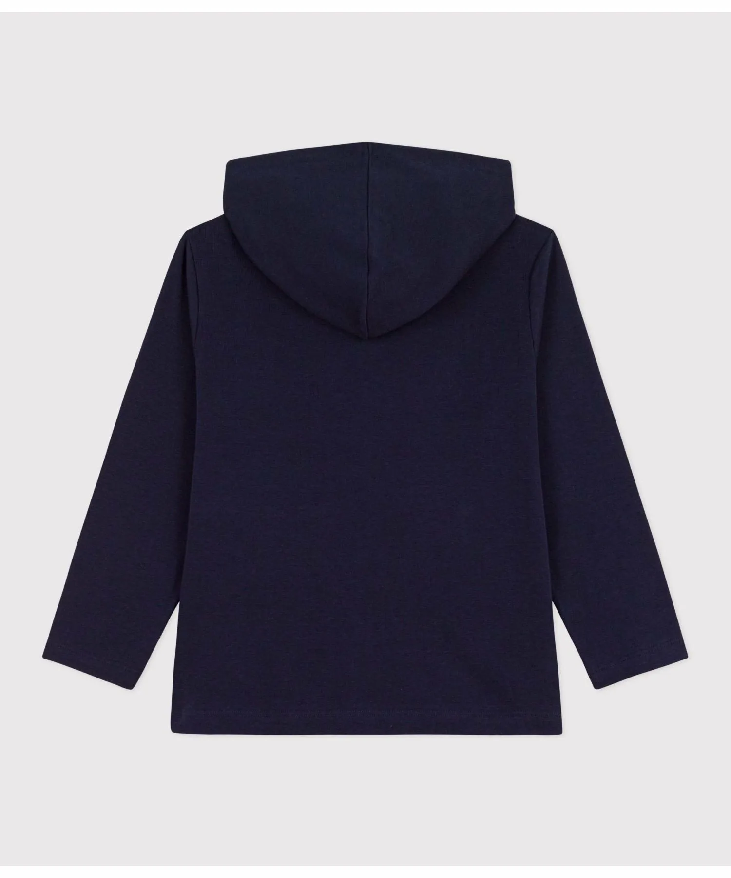 Хлопковая толстовка на молнии PETIT BATEAU, Navy — фото 3