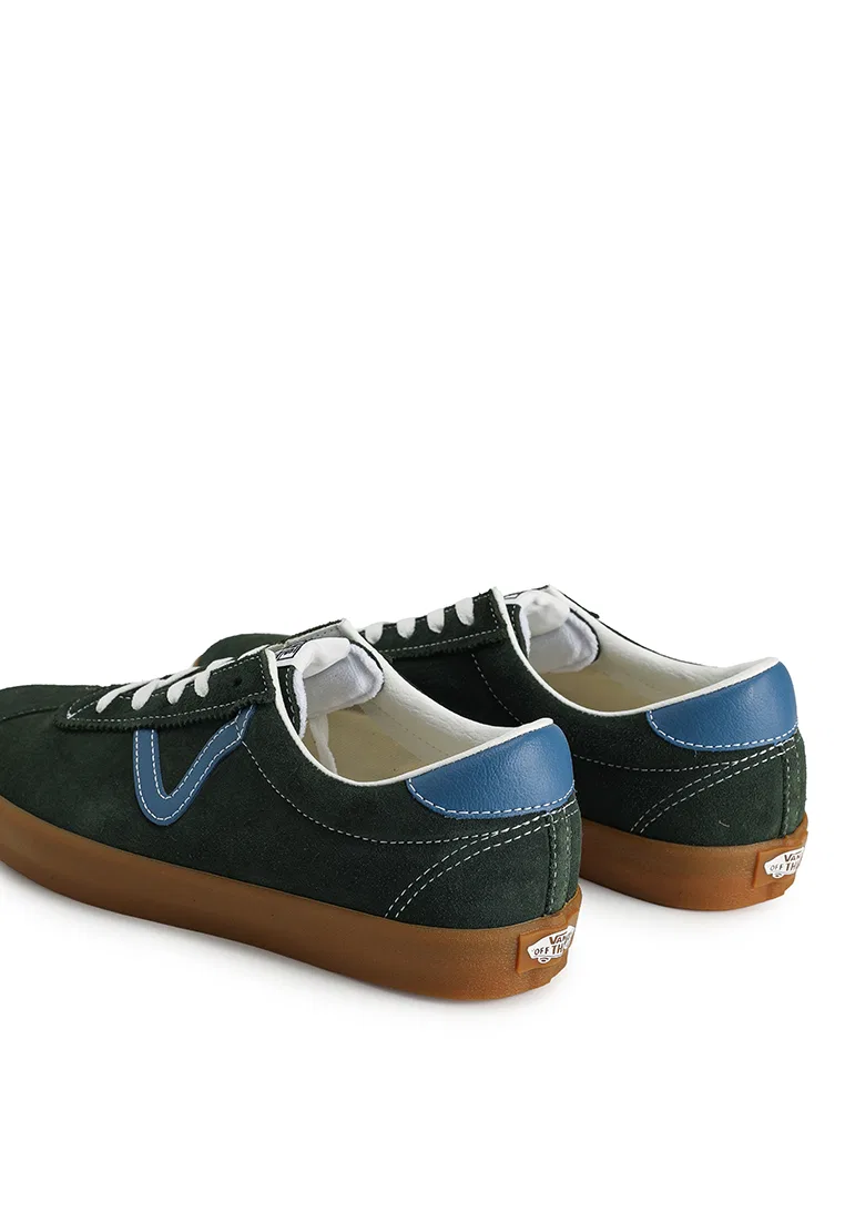 Кроссовки мужские низкие, Sport Low Sneakers Vans, синий/зеленый — фото 3