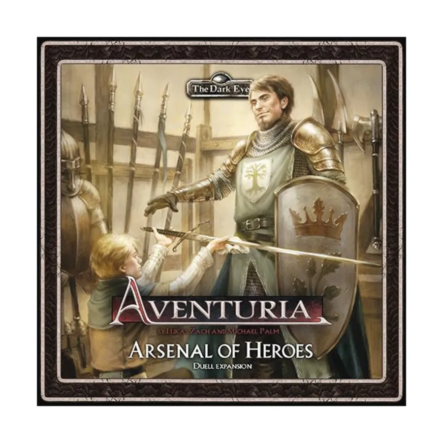 

Коробочная игра Aventuria - Arsenal of Heroes - Duel Expansion, Dark Eye (Ulisses Spiele)