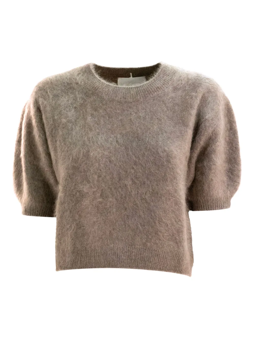 

Футболка с объемными рукавами Lisa Yang, коричневый