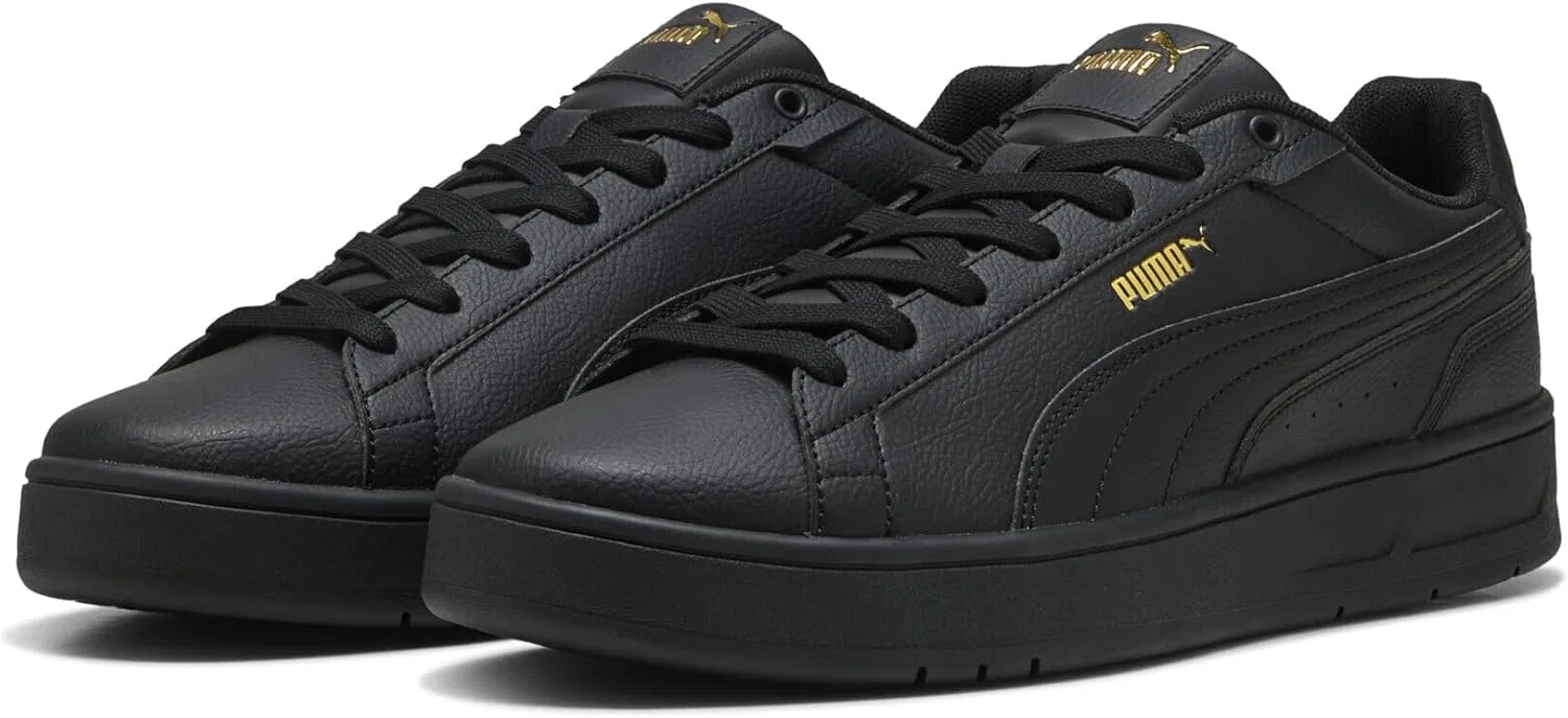 Кроссовки PUMA Court Classico для взрослых, Black Gold — фото 2