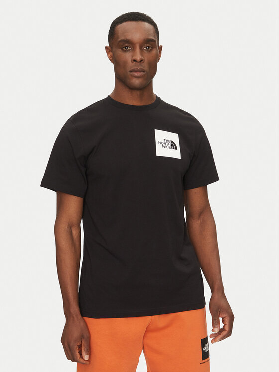 

Футболка обычного кроя Fine NF0A8A6M The North Face, черный