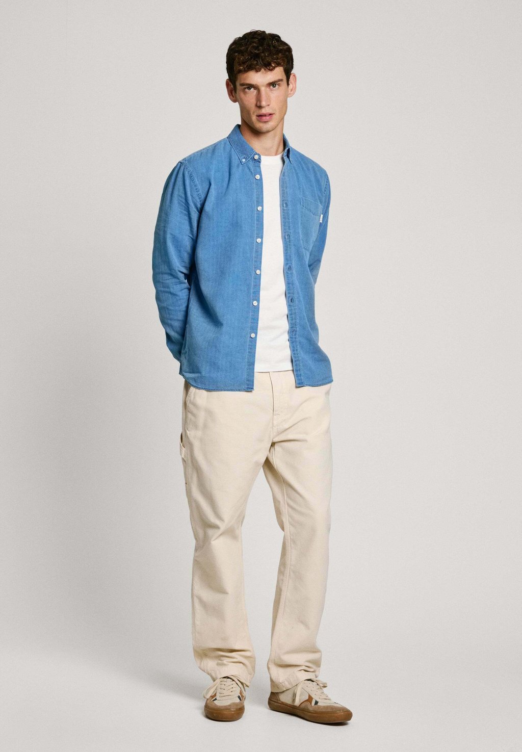 

Рубашка MAISON Pepe Jeans, синий