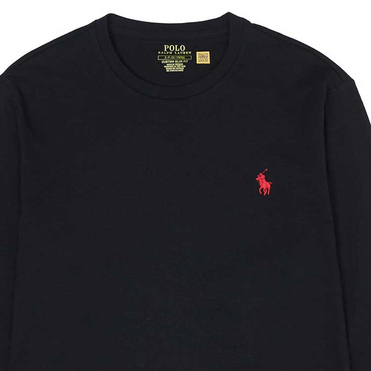 Футболка SS24 мужская черная Polo Ralph Lauren — фото 4