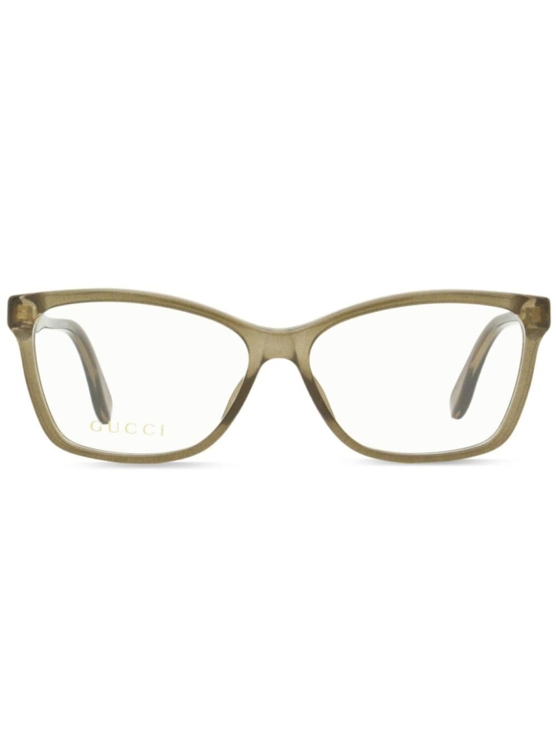 

Очки Gucci Eyewear в прямоугольной оправе с логотипом, коричневый