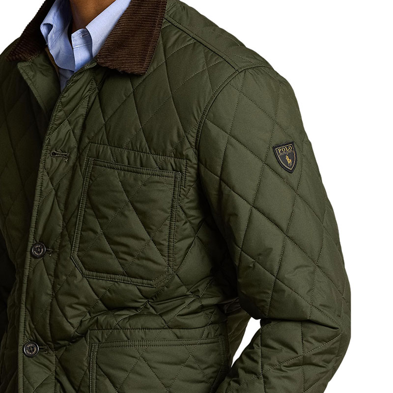 

Пиджак Beaton Polo Ralph Lauren, оливковый зеленый