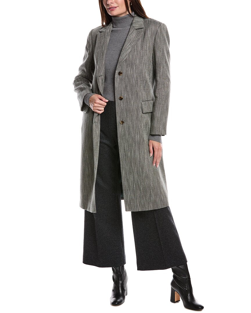 

Лафайетт 148 Нью-Йорк Пальто из льна и шерсти Lafayette 148 New York, Tan