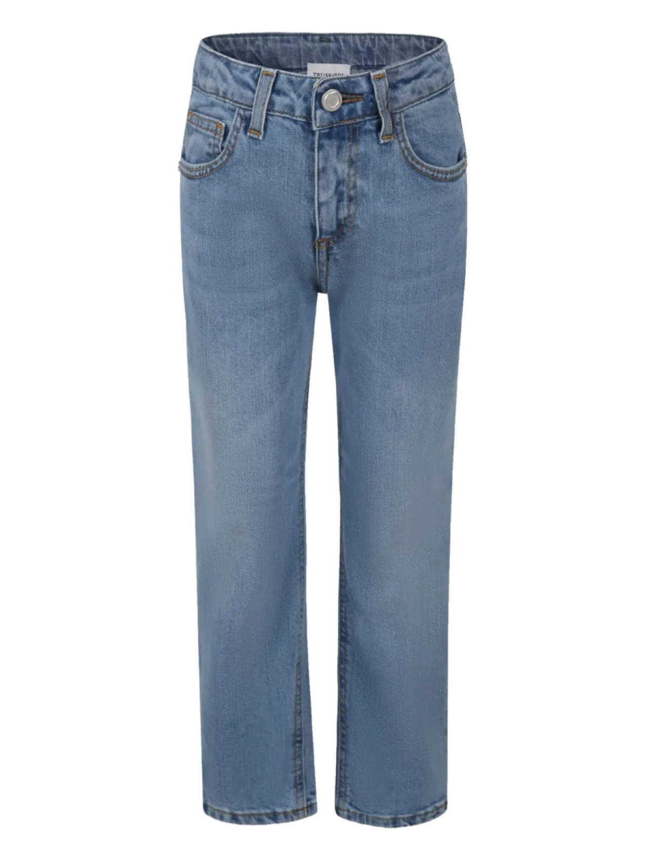 

Джинсы прямого кроя TRUSSARDI JUNIOR, синий